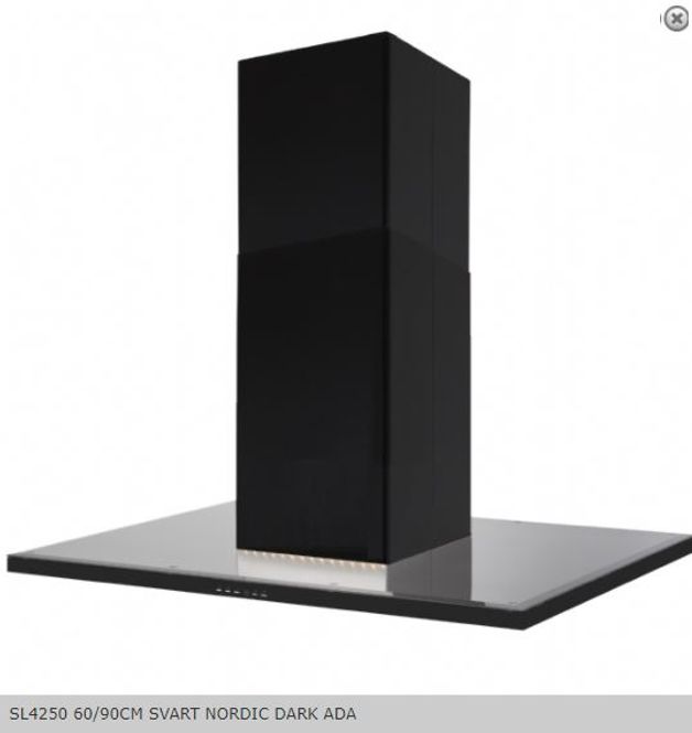 Hovedbilde Silverline Ventilator Fritthengende modell 90CM SVART ...