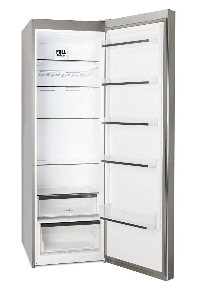 Gram frittstående kjøleskap 186 cm stål KS 581865 FN X