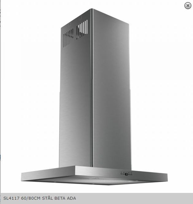 Hovedbilde Silverline ventilator fritthengende stål 60 cm BETA  ADA SL ...