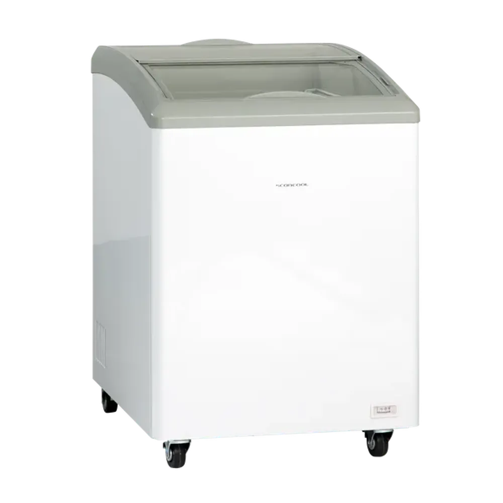 Scandomestic iskrem fryseboks i hvit 137 L IC155D