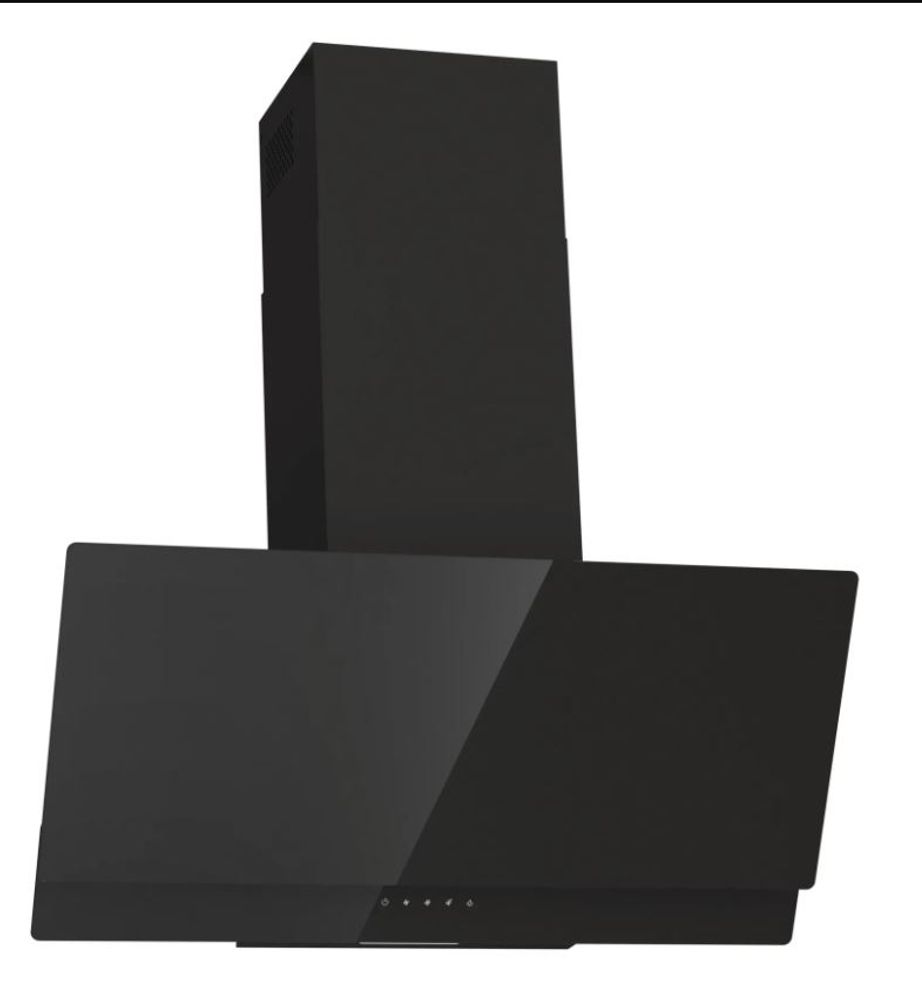 Gorenje vegghengt ventilator 90 cm svart W9TB 