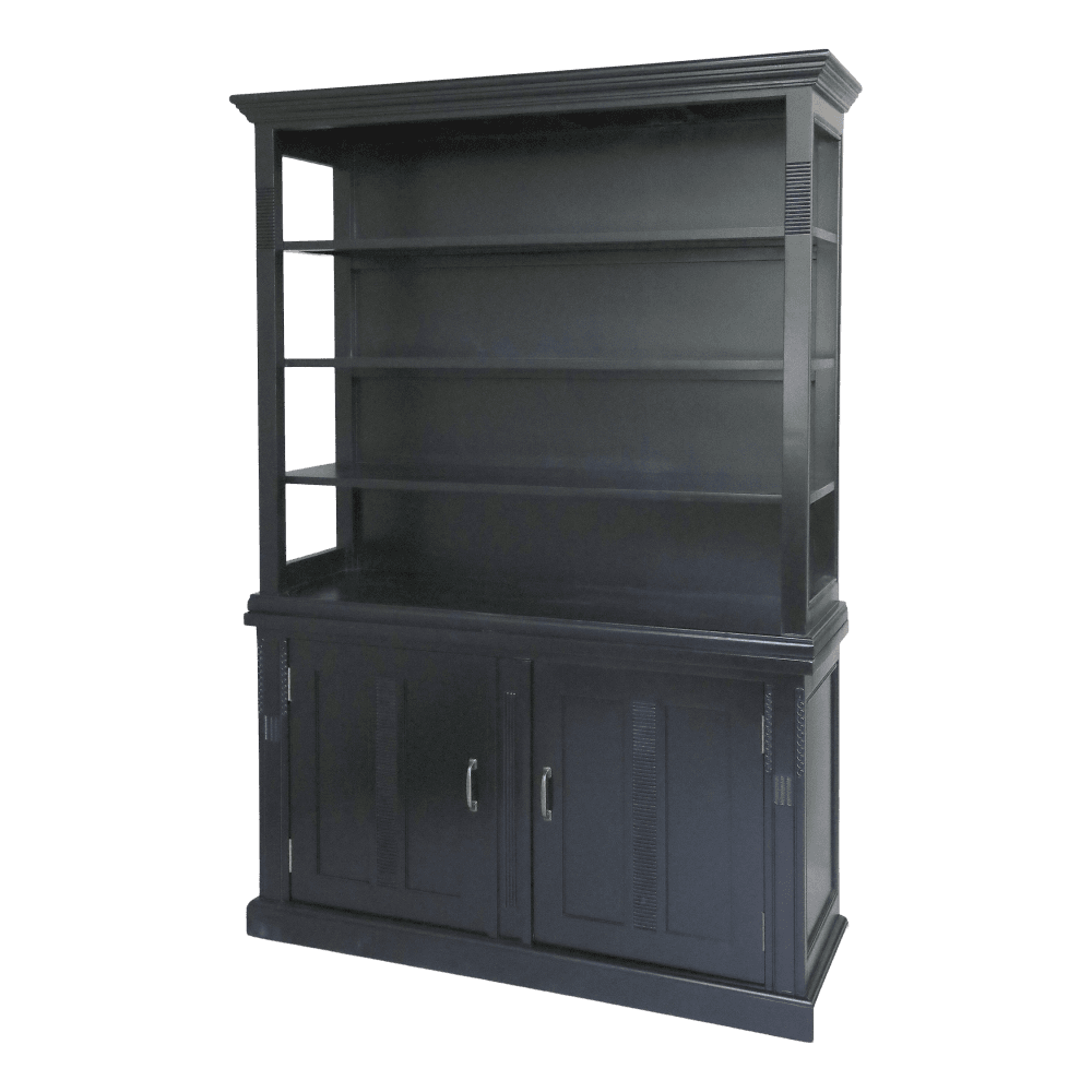 Marseille Reol med 4 hyller og 2 dører