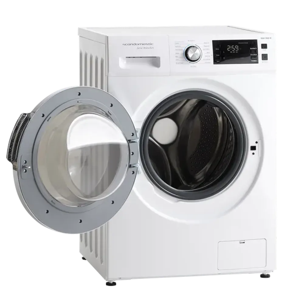 Scandomestic vaskemaskin i hvit 1400 omdr 8 kg WAH 2908 W