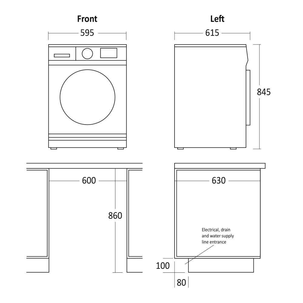 Scandomestic tørketrommel TRK 1020 W
