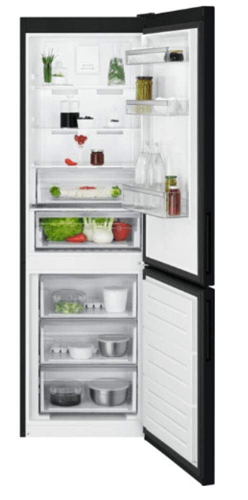 AEG kombiskap NoFrost 186 cm sort ORC6M331EB