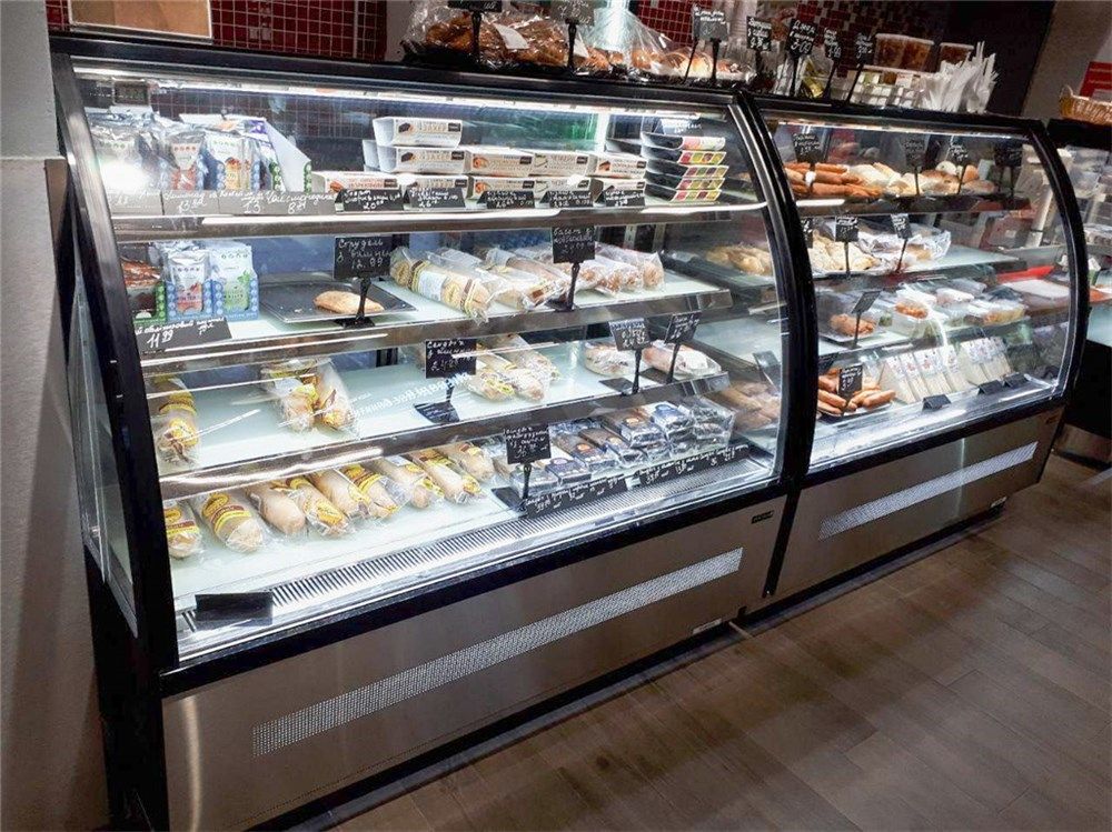 Tefcold display kjøleskap for kake og dessert LPD1500C/SORT 