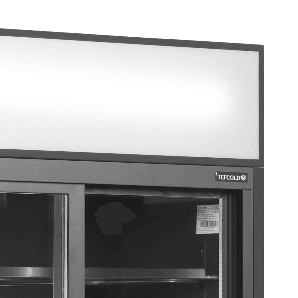 Tefcold display kjøleskap FSC891S Black