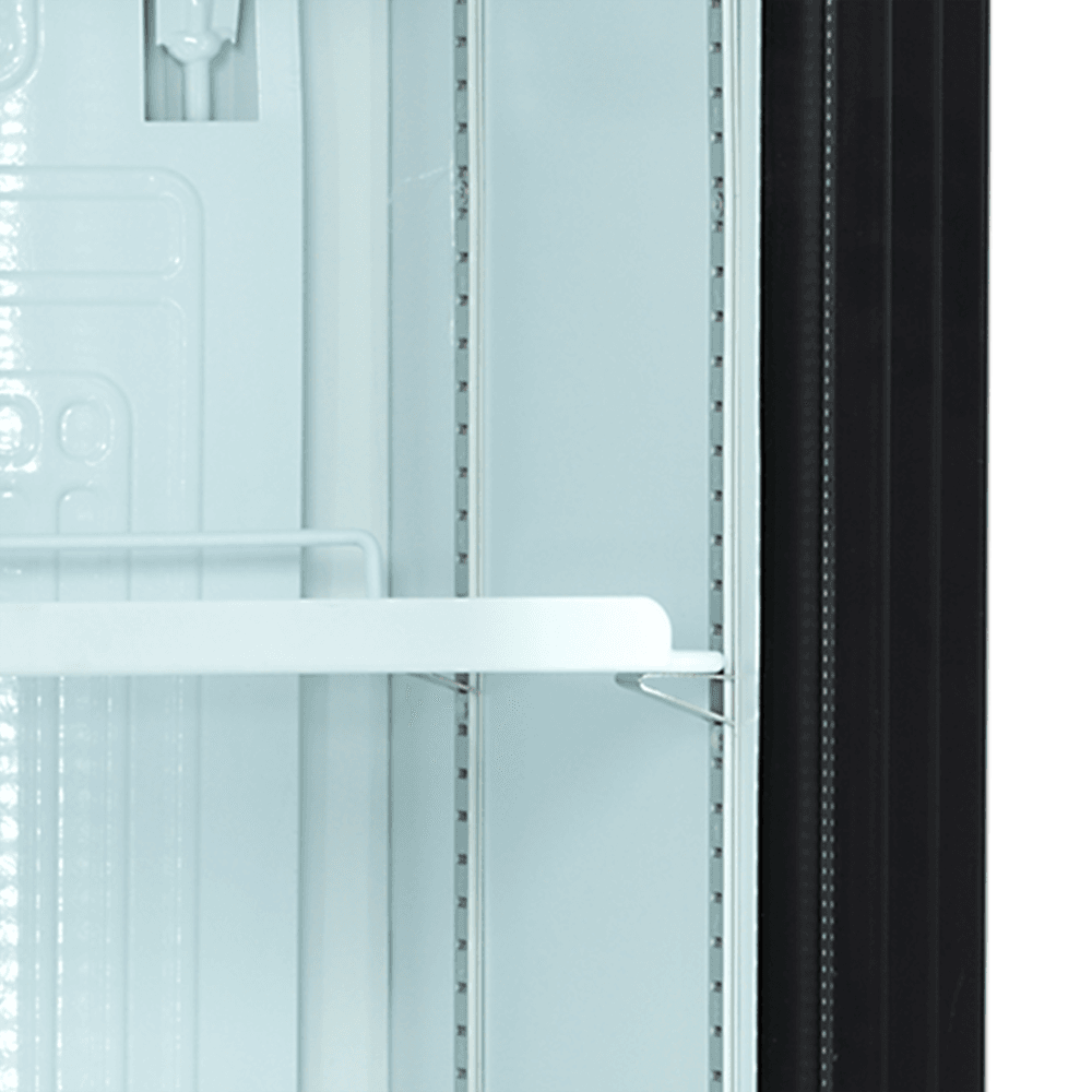 Tefcold displaykjøleskap sort FS176H